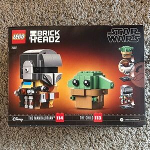 LEGO BrickHeadz Star Wars Mandalorian & Child Set